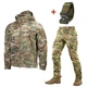 Форма M-Tac Куртка SoftShell и Брюки Aggressor Gen.II мультикам + Подарок ремень Кобра размер 3XL - изображение 1
