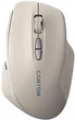 Компьютерная мышка беспроводная Canyon MW-21, USB 2.4GHz,оптическая, 1600 dpi Cosmic Latte - изображение 2