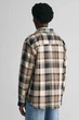 Чоловіча картата сорочка HEAVY TWILL CHECK OVERSHIRT Gant L 3230203 - зображення 3