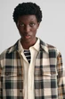 Чоловіча картата сорочка HEAVY TWILL CHECK OVERSHIRT Gant L 3230203 - зображення 4