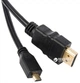 Кабель Ultra microHDMI - HDMI v1.4 1.5 м (UC78-0150) - изображение 1