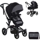 Коляска-трансформер JANE CROSSWALK CONVERT, Jet Black, цвет серо-черный (5483/T34) - изображение 1