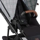Коляска 2 в 1 ABC design SALSA4 AIR FASHION, Smaragd, цвет черный в серо-зеленую клетку (1200228/2008) - изображение 8