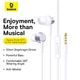 Навушники Baseus Encok HZ11 Wired Earphones Moon White (A00164200213-Z1) - зображення 5