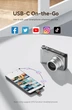 Картридер Vention USB 2.0 Type-C MicroSD Card Reader Gray Zinc Alloy Type (CLMH0) - изображение 7