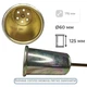 Газовый пальник с регулятором 715 мм, сопло 125 мм, Ø60 мм. INTERTOOL GB-0042 - изображение 6
