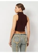 Топ boohoo 42 Темно-коричневый GZZ74359_02 - изображение 2
