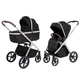 Коляска універсальна 2в1 CARRELLO Vector CRL-6550 Pearl Black - изображение 2