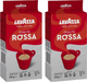 Kawa mielona Lavazza Qualita Rossa 2 x 250 g (8000070035805/2) - obraz 1