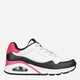 Sneakersy damskie Skechers 155593-WNPK 40 (10US) 27 cm Biały/Różowy (195969715031) - obraz 1