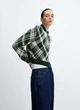 Джемпер женский с молнией MANGO 67073269 Зеленый XS KL0140 - изображение 7