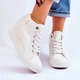 Sneakersy damskie na koturnie Big Star LL274035 37 Białe (5900714605766) - obraz 2
