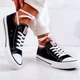 Trampki damskie materiałowe do kostki Cross Jeans JJ2R4011C 39 Czarne (8697319243918) - obraz 3