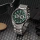 Наручний годинник хронограф чоловічий Seiko SSB405P1 100М - зображення 13