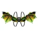 Рухомі електричні крила для дітей RIAS Shadow Angel №622 з підсвічуванням Black-Green (3_05814) - зображення 1
