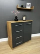 Комод Standart 4+1 Дуб Аппалачі/Антрацит 800x792x350 мм. - изображение 7