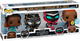 Набір фігурок Funko Pop! Marvel Black Panther Wakanda Forever Exclusive 4 шт (889698691123) - зображення 1