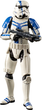 Figurka Hasbro Star Wars The Force Unleashed Stormtrooper Commander 9.5 cm (5010993967858) - obraz 3