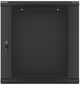 Серверна підвісна шафа Lanberg 19" 12U 600x450 Black (WF01-6412-10B) - зображення 3