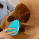 Мягкая игрушка Капибара с соплей на механизме, 55 см - изображение 2