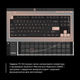 Клавиатура проводная Keychron C3 Pro K Pro Brown QMK Hot-swap RGB Eng/Ukr USB Black (C3PH3_KEYCHRON) - изображение 10