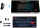 Клавиатура беспроводная Keychron V1 Max Gateron Jupiter Red QMK Hot-swap Eng/Ukr Wireless/Bluetooth/USB Black (V1MD1_KEYCHRON) - изображение 18
