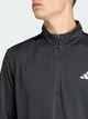 Спортивная кофта мужская Adidas Training Tr-Es 1I4Zip Il7157 XL Black (4067887347150) - изображение 4