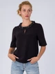 Блуза с декоративным воротником Vero Moda 31616X004 S (82856S) Черный - изображение 3