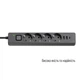 Мережевий фільтр-подовжувач СolorWay 4 розетки/3USB (2USB-A + 1 TYPE-C) (24W) Black 5M (CW-CHE435PDB) - зображення 2