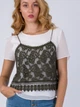 Блуза с кружевным верхом Vero Moda 317341513 M (82958M) Белый - изображение 1