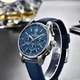 Чоловічий годинник Pagani Design YS008 Silver-Blue - зображення 7