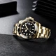 Мужские механические часы Pagani Design PD-1661 Submariner Gold-Black - изображение 5