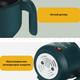 Электрическая рисоварка с антипригарным покрытием Rice Cooker Зеленая - изображение 5