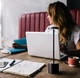 Светодиодная настольная лампа с сенсорным управлением на аккумуляторе Tablelamp Black 3 режима подсветки - изображение 2
