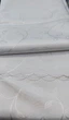 Скатертина Jackline серії LUX розмір 160*220 см однотонна білого кольору з малюнком на тканині - изображение 2