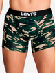 Набір трусів-боксерів чоловічих бавовняних Levi's Camo Aop Boxer Brief 2P 701229542-001 L 2 шт Чорний/Зелений (8720245656207) - зображення 3