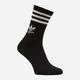 Набор мужских носков высоких хлопковых Adidas Crew Sock 3Str IL5023 40-42 3 пары White/Mgreyh/Black (4066762034772) - изображение 6