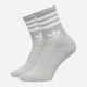 Набор мужских носков высоких хлопковых Adidas Crew Sock 3Str IL5023 40-42 3 пары White/Mgreyh/Black (4066762034772) - изображение 9