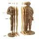 Картонний конструктор Cartonic 3D Puzzle Soldier (CARTTANK) - зображення 5