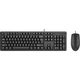 Комплект клавиатура + мышь A4Tech KK-3330S, мышь 1000 DPI, 8 горячих клавиш(DL_A0ED0D23AB81) - изображение 1