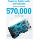 Мережевий зарядний пристрій Anker PowerPort 336 Black, 67 W, 2xUSB Type-C, USB (A2674G11) - зображення 5
