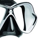 Маска для дайвінгу Mares X-Vision Ultra чорно-біла (411052.CLWHKWHK) - зображення 2