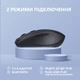 Мышка 2E MF225 Silent Wireless/Bluetooth Black (2E-MF225WBK) - изображение 5