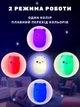 Светильник ночник детский силиконовый EP Kitty LED лампа 7 цветовых режимов с аккумулятором с сенсорным и пультом управления - изображение 6