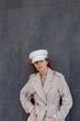Кепи кашемировая D.Hats цвет молочный - изображение 6