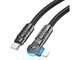 Кабель Type-C для Iphone Hoco U118 1м черный - изображение 1
