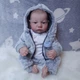 Кукла Реборн NPK девочка можна купать Пупс Reborn с одеждой и аксессуарами 45 см - изображение 4