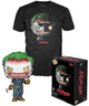 Zestaw prezentowy Funko Pop! & Tee DC Comics The Joker Arkham Asylum Exclusive Figurka 9 cm + Koszulka Rozmiar M (889698487894) - obraz 1