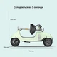 Электросамокат с сидением OKAI Ceetle PRO EA10C Mint Green 10', 350(900)W, 25Km/h, 10,4Ah, 55Km, 20%, NFC, App, 29kg - изображение 9