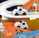 Детский игровой автотрек парковка Космическая станция для мальчиков с подсветкой и звуками - изображение 6
